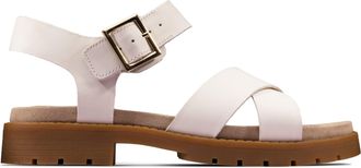 Clarks Orinoco Strap, Womens Orinoco, White (White Leather White Leather), 4.5 UK (37.5 EU)