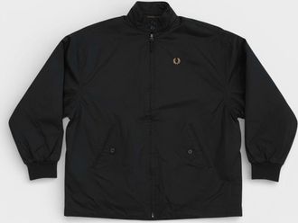 Fred Perry Womens Fred Perry Padded Zip-Through Jacket Black - Size: 12