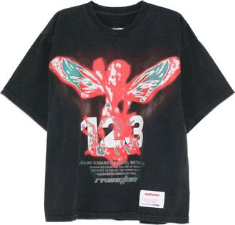 RRR123 T Shirt Nero-Uomo