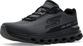 Skechers Go Run Glide-step Arch-fit Mens Running Shoes Black/Charcoal : 10.5 D - Medium, Textile