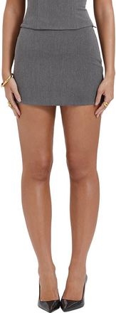 House of CB Jessamine Miniskirt in Grey at Nordstrom, Size X-Large
