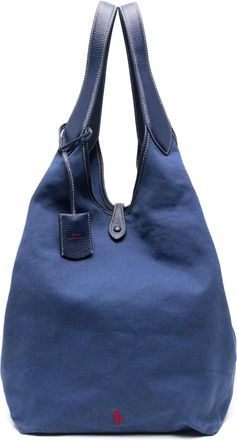 Polo Ralph Lauren canvas tote bag - Blue