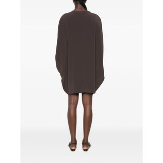 Gianluca Capannolo Iris Batwing-sleeve Mini Dress