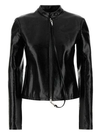 Courrèges Vinyl Biker Jacket