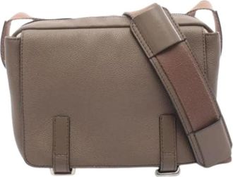 Loewe Pre-owned Schoudertas - Heren - Vintage Schoudertas - Bruin - ONE Size - Leer - Vintage