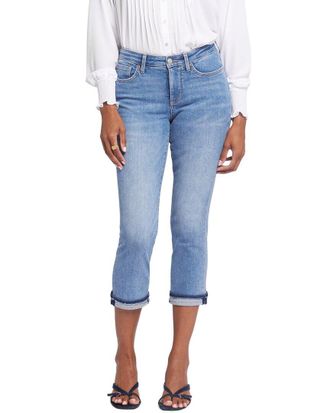 NYDJ Nydj Chloe Crescent Shore Capri Jean