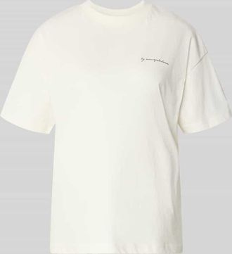 Marc O'Polo Denim Marc OPolo Denim Regular Fit T-Shirt aus reiner Baumwolle in Offwhite, Gr&ouml;&szlig;e XL