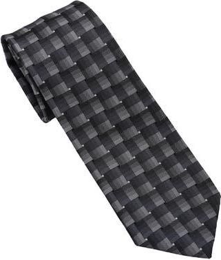 DKNY Ombr&eacute; Check Tie in Black/white at Nordstrom Rack