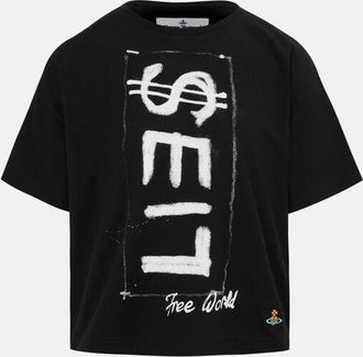 Vivienne Westwood Lies Box T-shirt Cotton Black XS Unisex