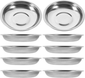 OEM Juego De 10 Platillos De Acero Inoxidable Para Salsas Y Especias, Perfectos Para Cualquier Ocasi&oacute;n