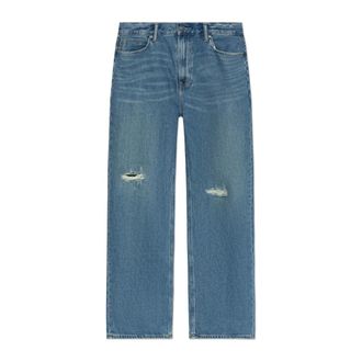 AllSaints Straight Jeans, male, Blue, Size: W28 L32 Lenny Jeans