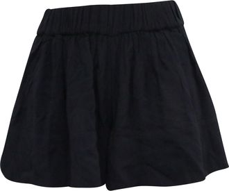 Iro Iro Davinia Shorts In Black Viscose