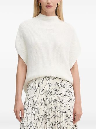 Karl Lagerfeld cotton sweater - White
