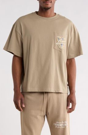 Honor The Gift Community Arts Cotton Graphic T-Shirt in Pebble at Nordstrom Rack, Size Xx-Large