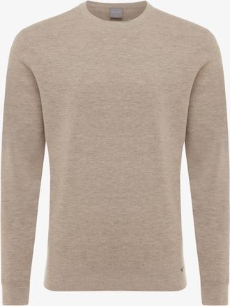Gentiluomo Wool Roundneck | Beige