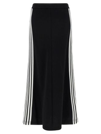Balenciaga Tracksuit-Inspired Maxi Skirt - Black