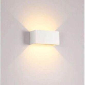 OEM Aplique De Pared Led De Exterior De 12 W, Superbrillante, Resistente Al Agua, De Doble Cabezal, Para Balcones, Con Iluminaci&oacute;n Hacia Arriba Y Hacia Ab