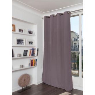 MOONDREAM Cortina opaca ollaos gris MC7305 140x260