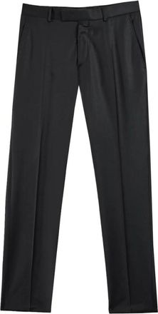 Karl Lagerfeld Pantalone Road - Heren - Nette broeken - Zwart - M - Wol - Broeken