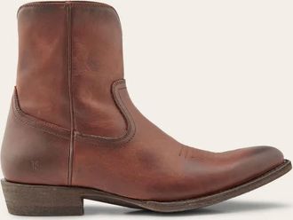 Frye Mens Austin Inside Zip In Cognac M