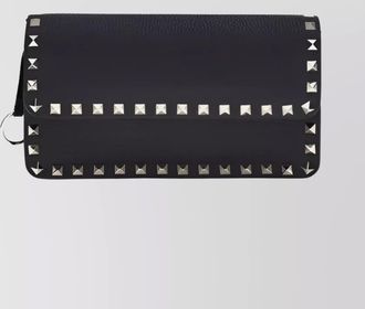 Valentino Garavani studded chain flap pouch