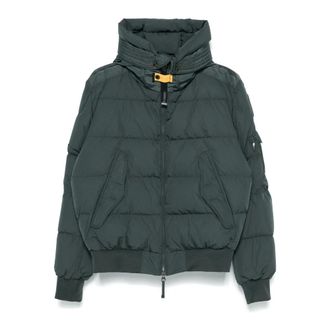 Parajumpers Groene Wilmont Jas met Capuchon - Heren - Gewatteerde jassen - Groen - L - Jassen