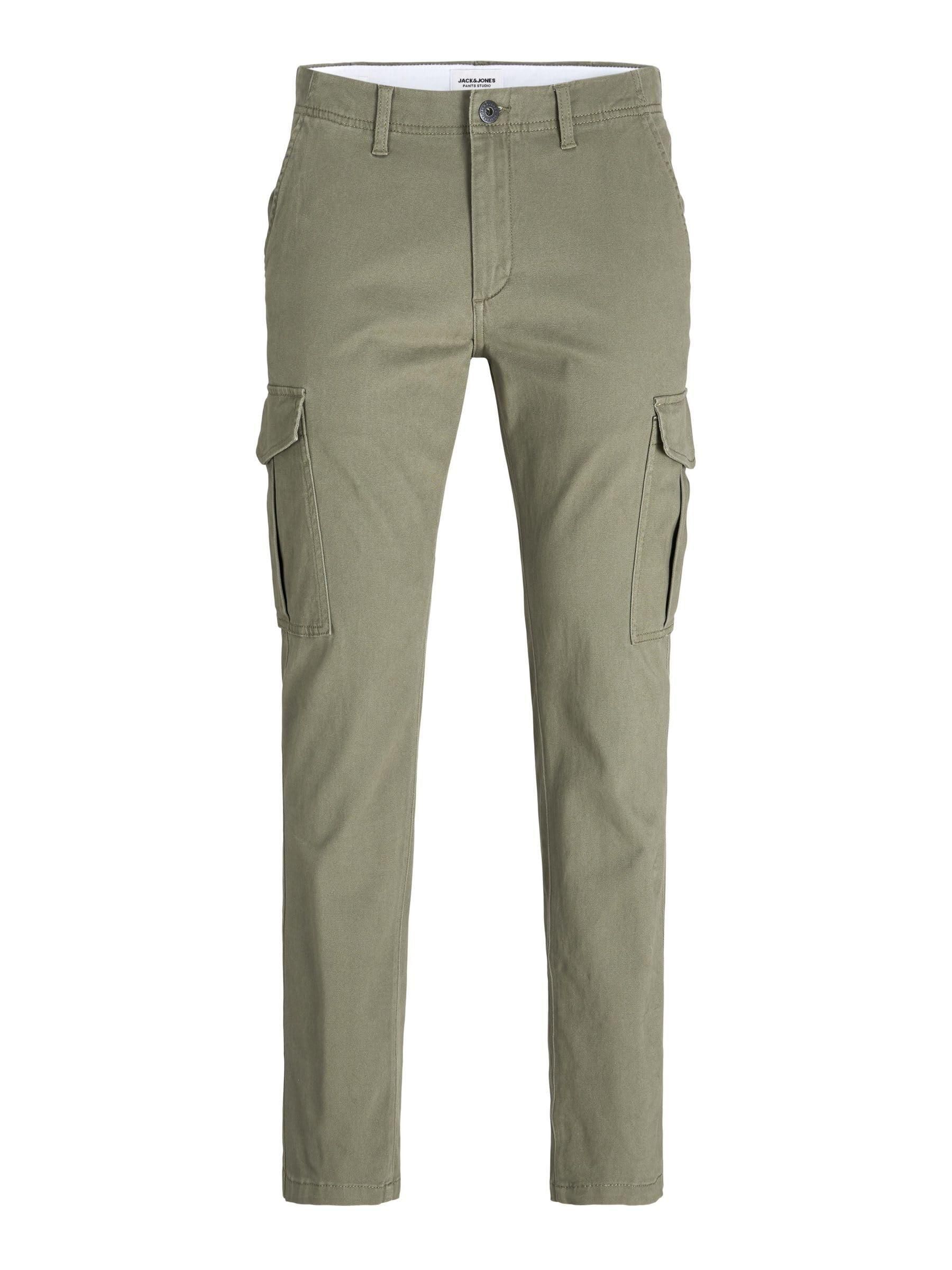 Essentials Herren Chino Hose – Knitterfrei, Flat-Front, Klassische Passform, In Übergrößen Erhältlich