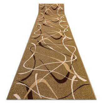 RugsX Rugsx - Alfombra De Pasillo Karmel Fryz - Choco Marr&oacute;n Claro 100 Cm Brown 100x1000 Cm