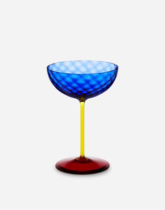 Dolce & Gabbana Hand-blown Murano Champagne Glass - Champagne Glasses Multicolor Onesize