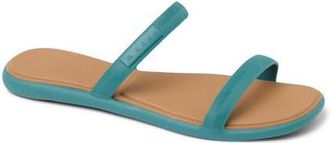 Reef Water Willow Marina Slide Sandal in Teal at Nordstrom, Size 11