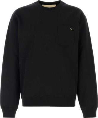 Valentino Garavani Jersey Felpa - Heren - Sweatshirts - Zwart - XL - Hoodies & sweatvesten