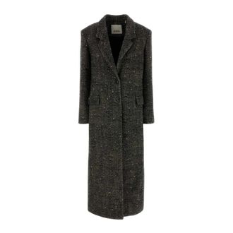 Isabel Marant Ealine Jas - Dames - Mantels - Zwart - Maat: 2XS Katoen