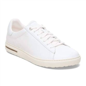 Birkenstock Mens Bend Low Sneaker In White