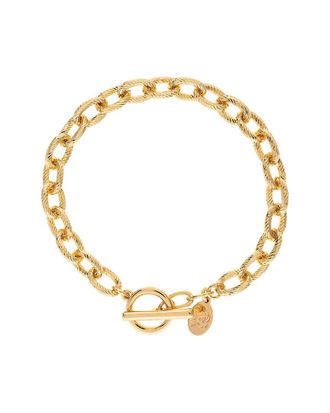 Rivka Friedman 18K Plated Stackable Toggle Bracelet