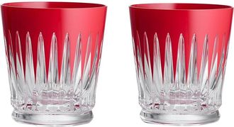 Waterford Set Of 2 New Year Firework Tumblers