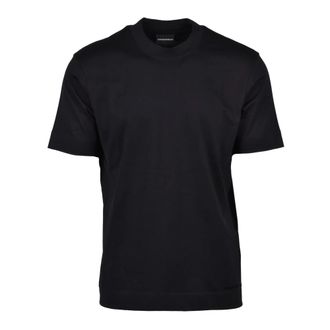 Emporio Armani tshirt - Heren - T-shirts - Zwart - L - Katoen - Tops