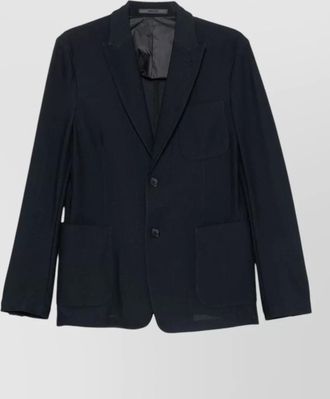 Giorgio Armani icon tailored single breasted suit jacket