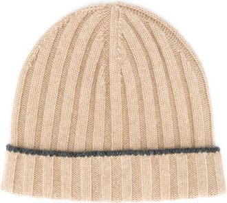 Brunello Cucinelli Caps Marrone-Uomo