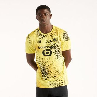 New Balance LOSC Lille Uomo New Balance 26/27 Match Jersey in Rosso/Bianco/Blu, Poliestere, Taglia M
