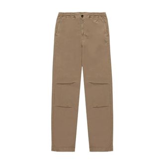 RefrigiWear Straight Trousers, male, Beige, Size: W34 Ring Pants
