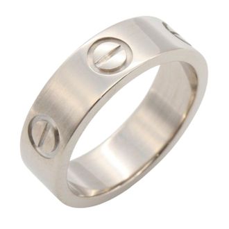 Cartier Silver White Gold (18K) Band Ring (Pre-Owned)