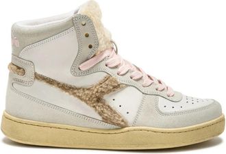 Diadora Premium Stone Wash Natural White Sneakers - Dames - Sneakers - Veelkleurig - 38 EU - Katoen - Schoenen