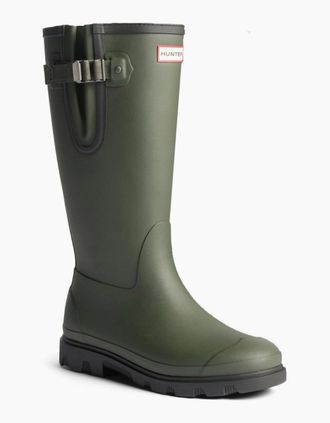 Hunter Mens Field Downpour Adjustable Mens Wellingtons - Size: 12