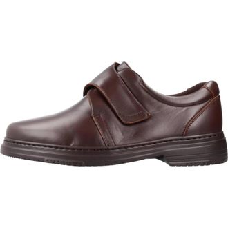 Pinoso's Schoenen, Heren, Bruin, 39 EU, Leer, 6176H Diabetische Schoen
