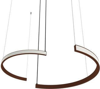 Lumicom Half Lampara De Techo Lineal X2 Monocolor Mate