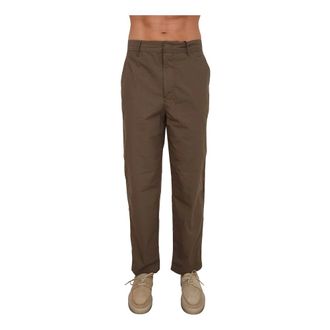 A|X Armani Exchange Straight Trouser - male - Armani Exchange - Straight Trousers - Brown - W34 - Trousers
