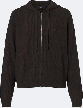 arch4 Bray ribbed-knit cashmere hoodie