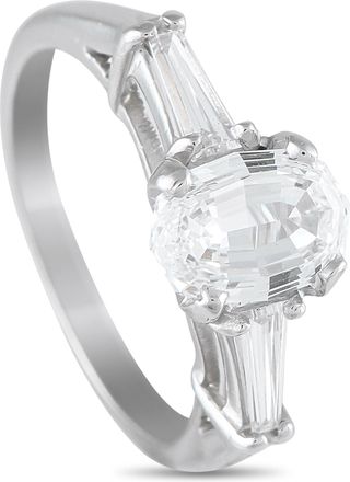 Luxury Bazaar Platinum 2.02ct Diamond Ring MF13-080825