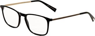 John Varvatos Womens 52 mm Black Opticals