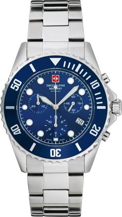 Swiss Alpine Military 7053.9135 Horloge - Heren - Horloges - Blauw - ONE Size - Accessoires
